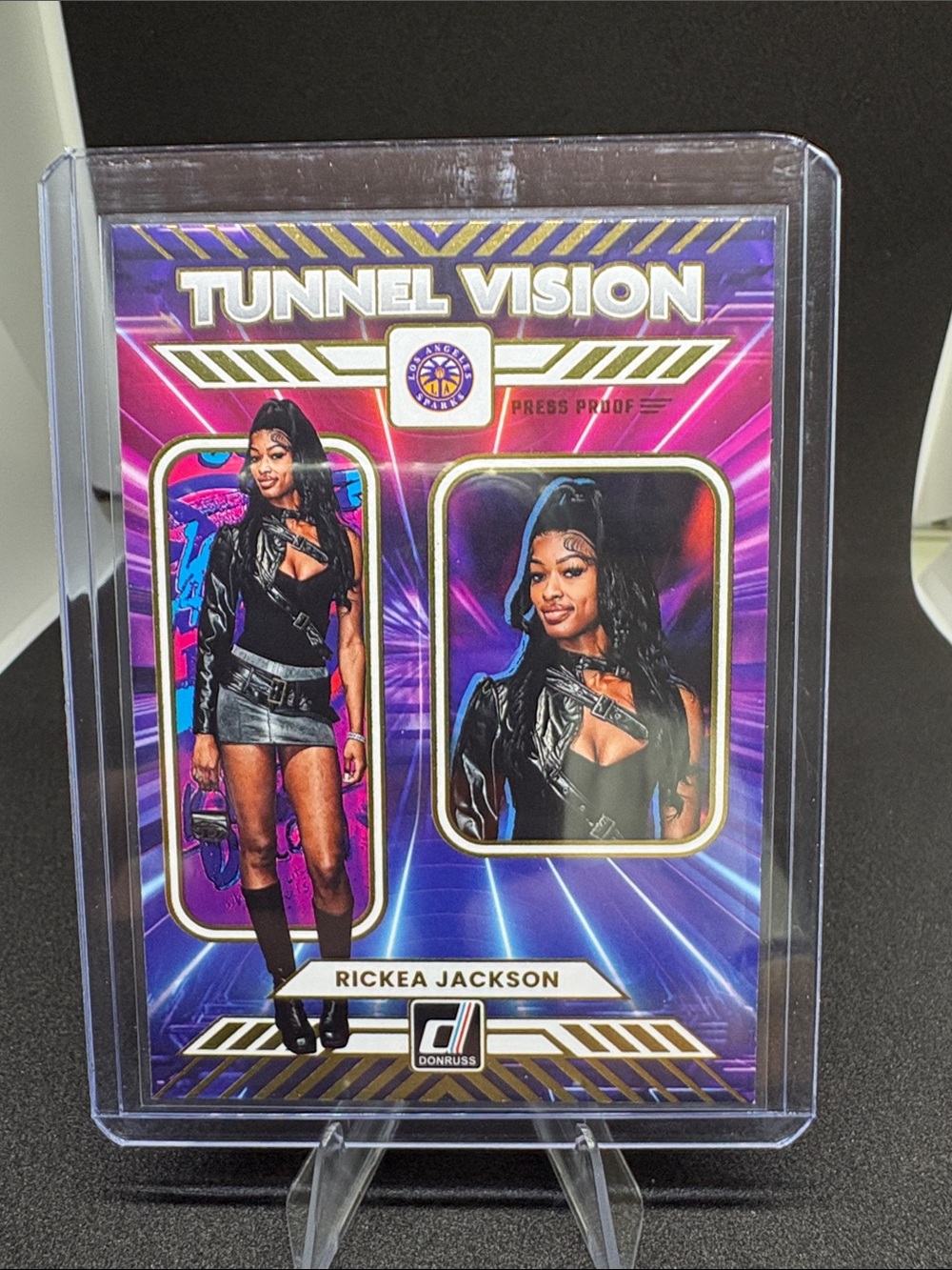 Panini Tunnel Vision Rickea Jackson Basketball Collectible Card